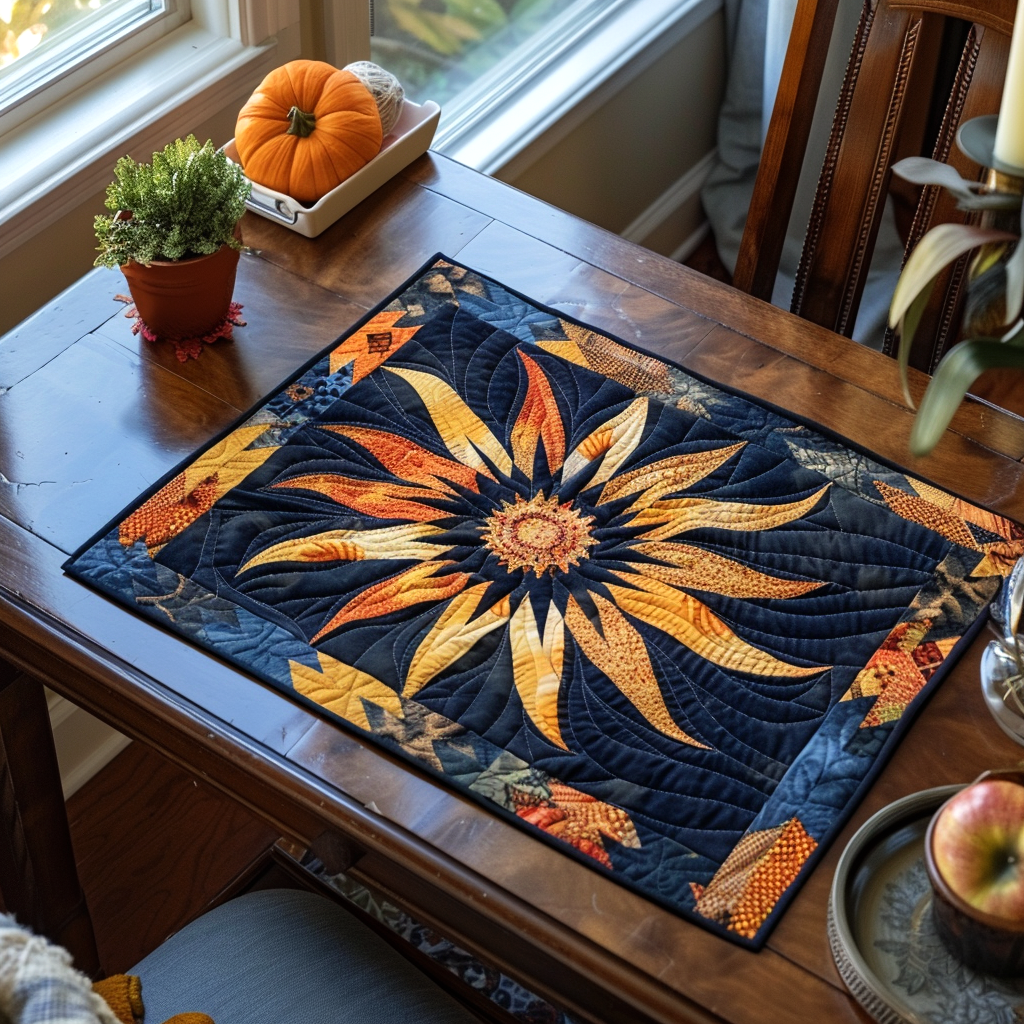 Strahlende Sonnenblume Untersetzer