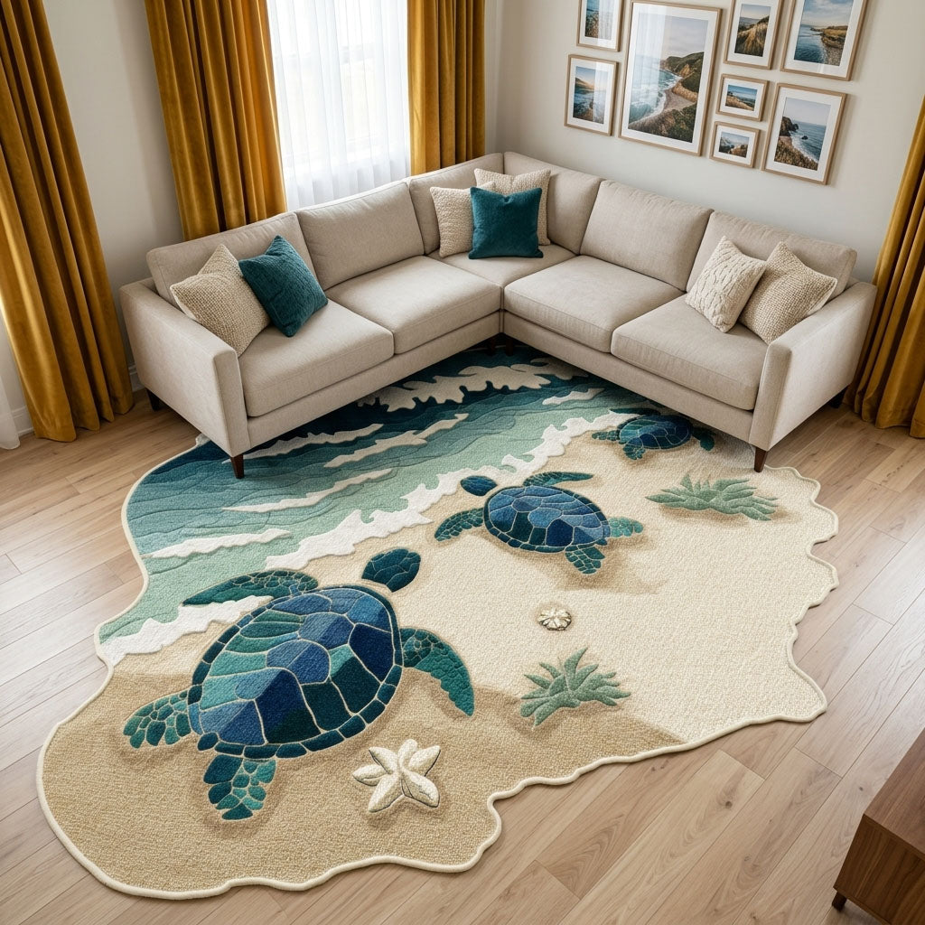 Meeresschildkröte Sandstrand Refugium Sonderform Decke