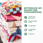 Angelausrüstung Fische Träume 3-teiliges Bettwäsche-Set