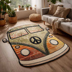 Vintage Friedensbus Holzton Sonderform Decke