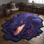 Violetter Drache Leerenschlund Sonderform Decke