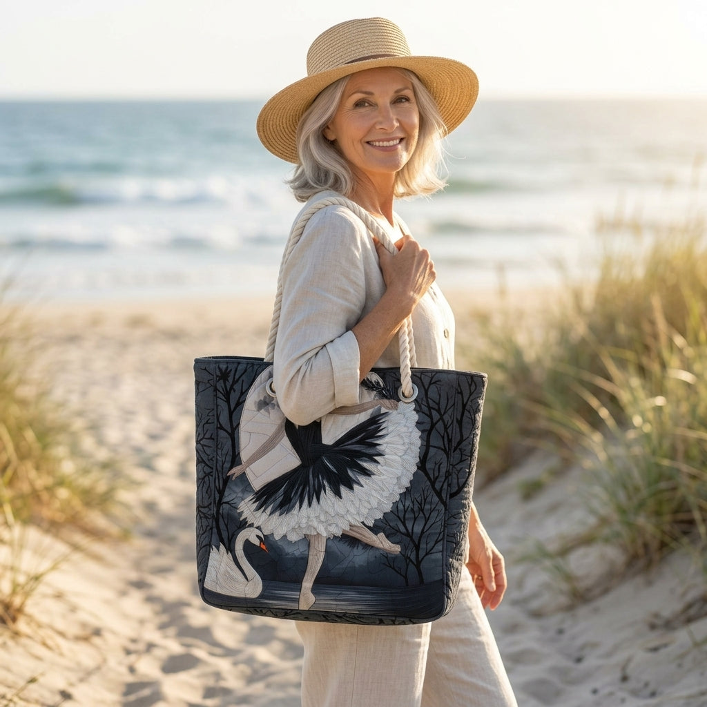 Strandtasche - Schwanenballerina