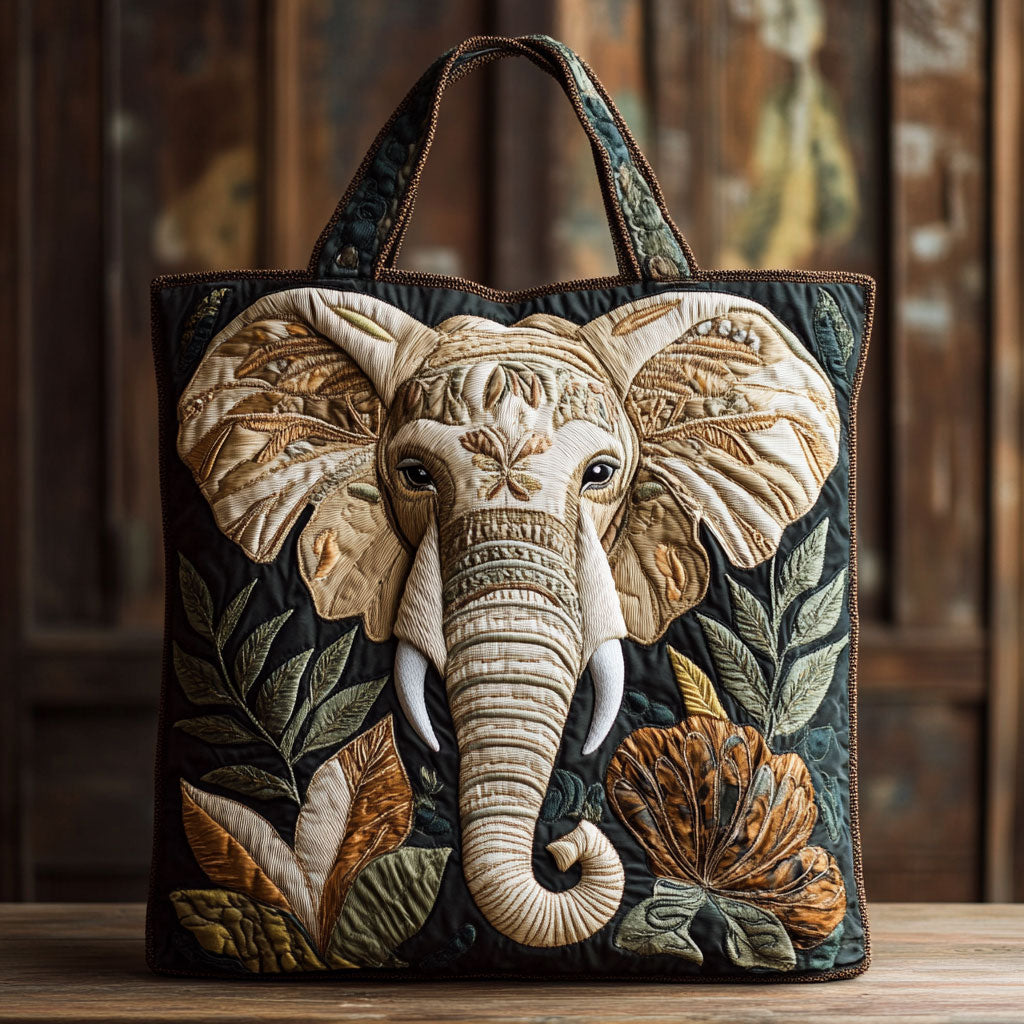 Handgemachte Tasche – Wilder Elefant