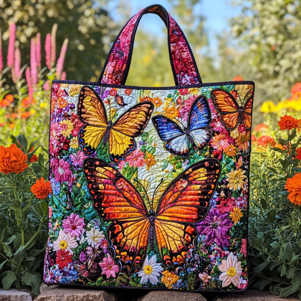 Handgemachte Tasche – Strahlender Schmetterling