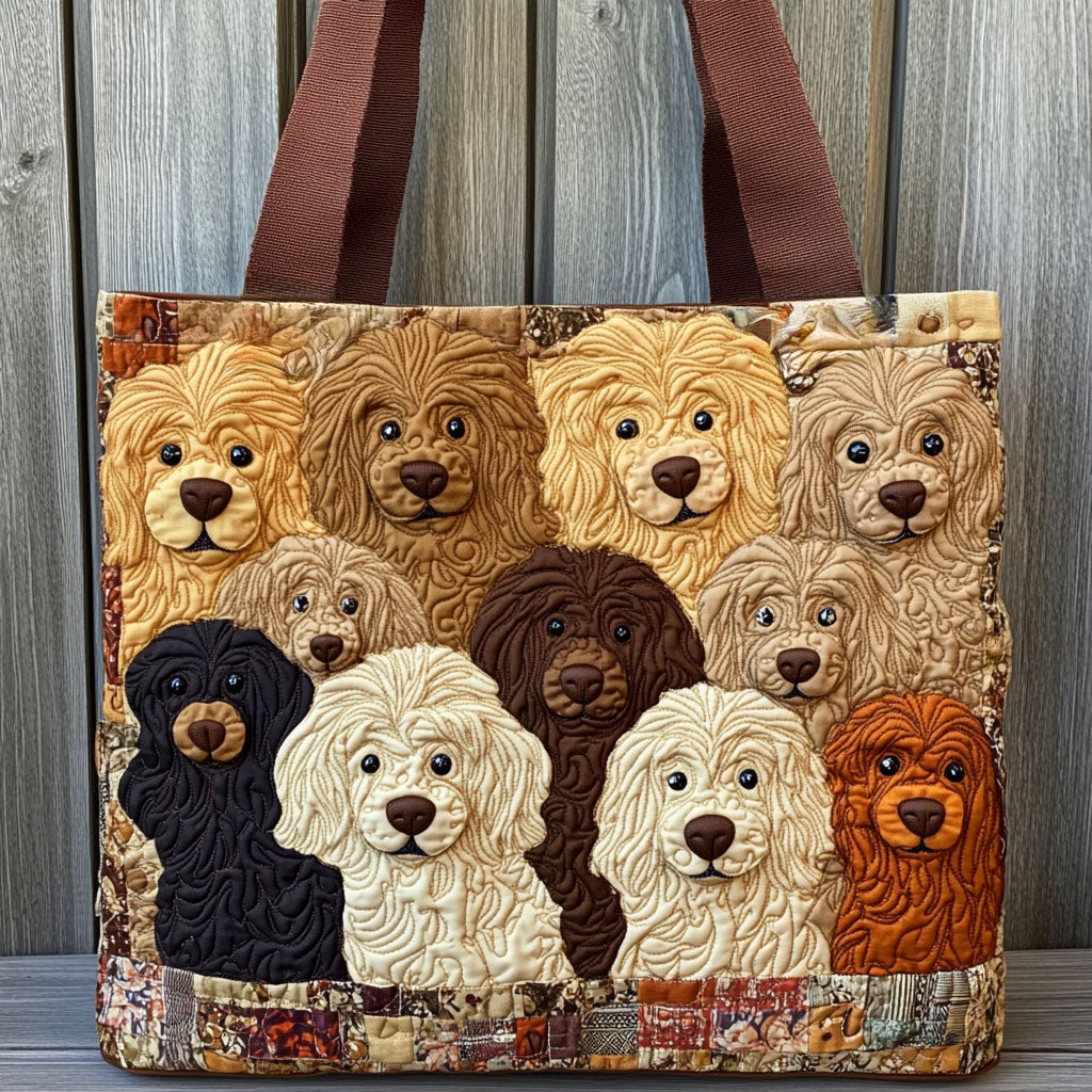 Handgemachte Tasche – Fröhliche Hundewurf