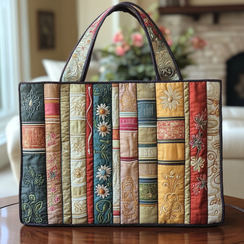 Handgemachte Tasche – Vintage Bücher