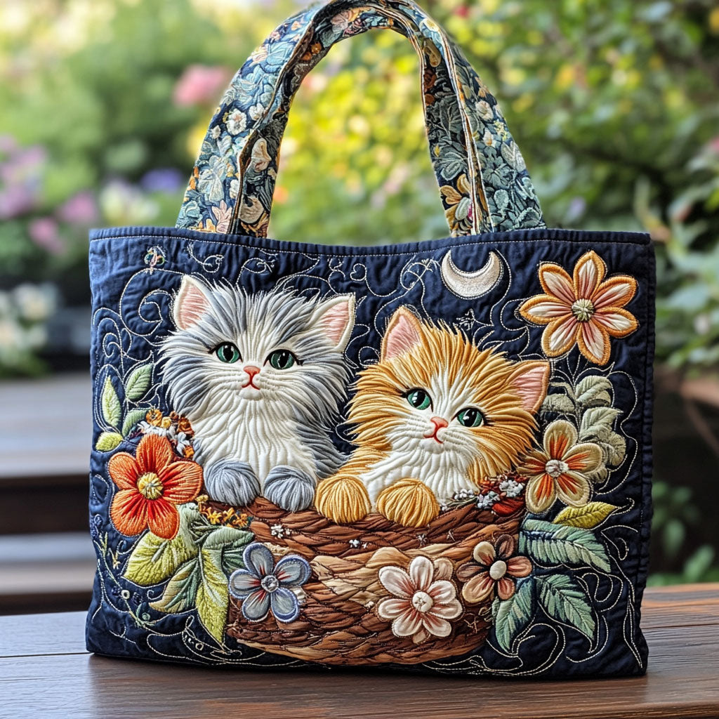 Handgemachte Tasche – Besternte Pfoten