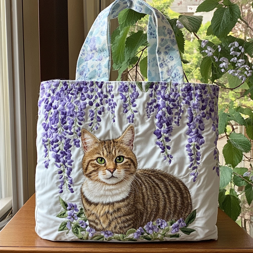 Handgemachte Tasche – Lavendel Schnurrhaare