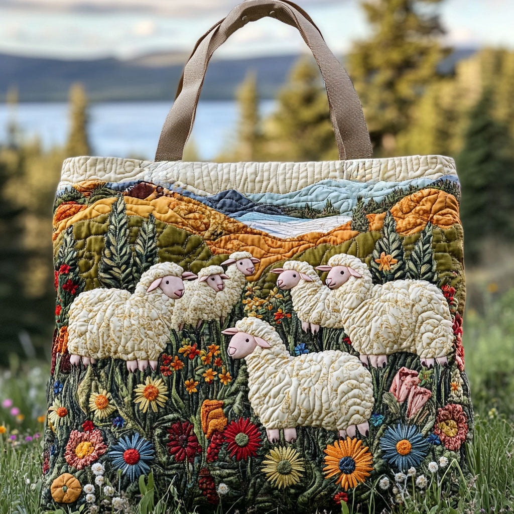 Handgemachte Tasche – Ländliches Schaf