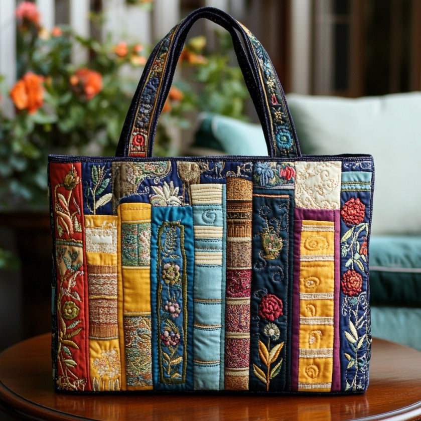 Handgemachte Tasche – Bücherliebhaber