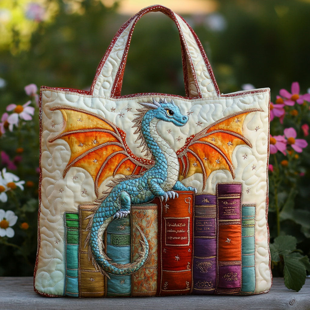 Handgemachte Tasche – Bücher des Drachen