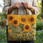Handgemachte Tasche – Sonnenblumen