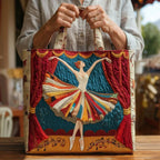 Handgemachte Tasche – Elegante Ballerina