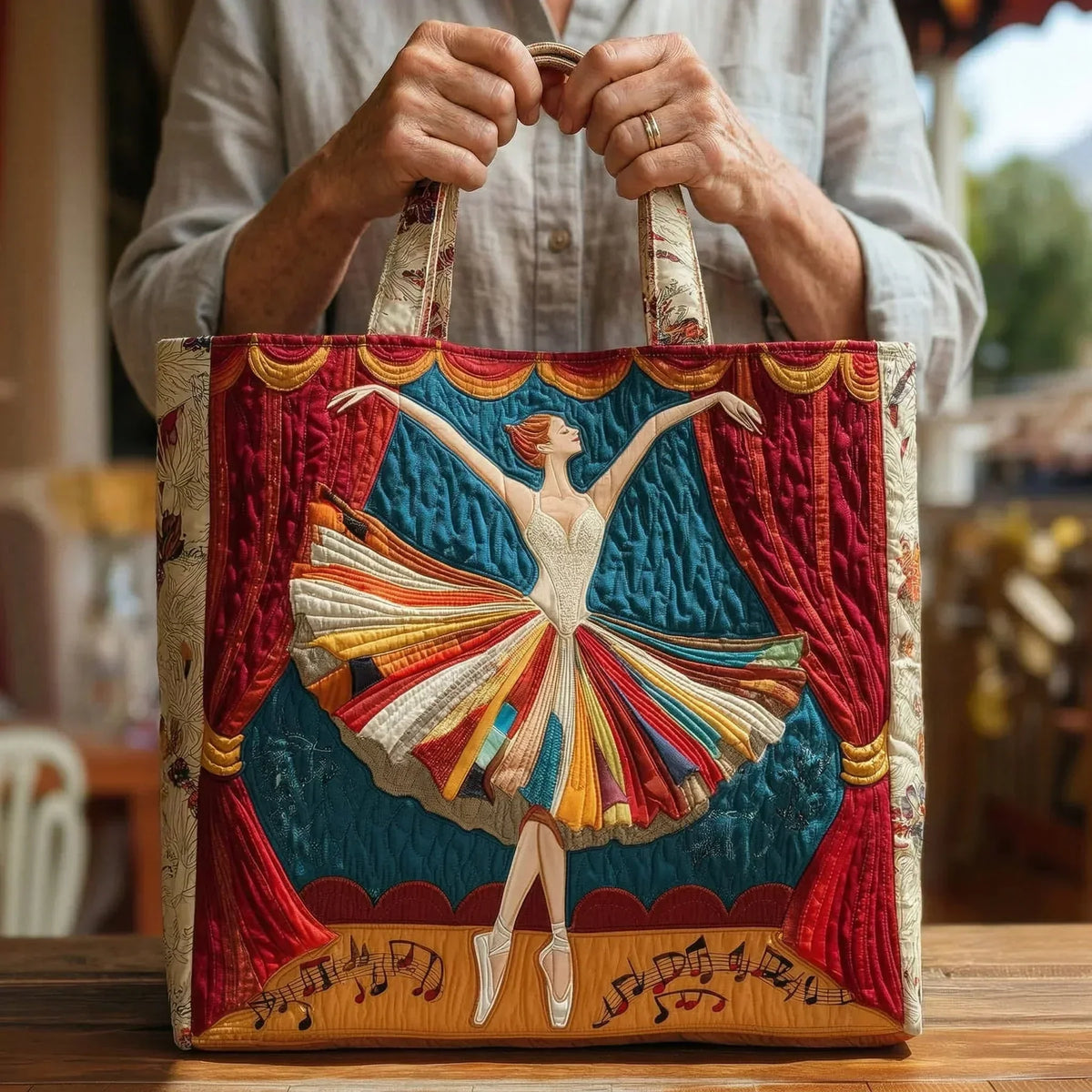 Handgemachte Tasche – Elegante Ballerina