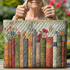 Handgemachte Tasche – Verzauberte Bibliothek