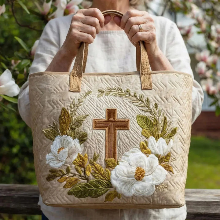 Handgemachte Tasche – Heiliges Kreuz